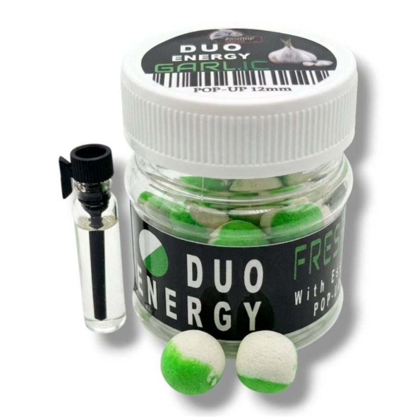Duo Energy Pop Up 12mm + ESENCIA - Príchuť: Sweet Mango - Sladké Mango