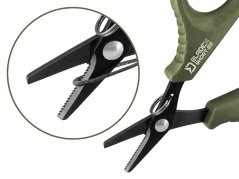 Nožnice s vrúbkami Delphin BladeX Short SS | 9,5 cm