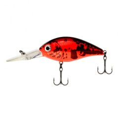 Wobler Deep Crank 6,5 cm 15,5 g (červeno-čierny)