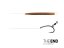 Nadväzec Delphin THE END D-Rig / 2ks - Veľkosť: Nadväzec Delphin THE END D-Rig / 2ks | 20 cm / 17lbs / #4