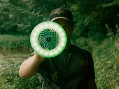 Ventilátor so svetlom Delphin Ventix | 4400 mAh