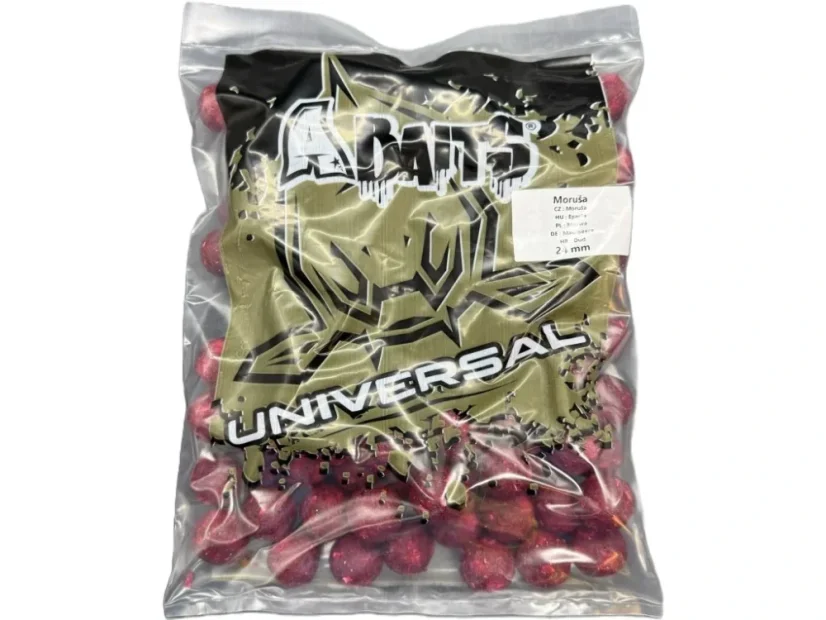 Boilies 1kg Universal A-Baits - Príchuť: Universal Angry Bull 1kg 24mm