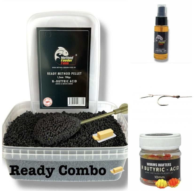 Method Feeder Fans Limited Ready Combo - Príchuť: Krill - Krill