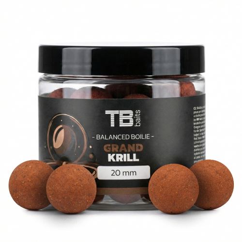 TB Baits Vyvážené Boilie Balanced + Atraktor 100gr