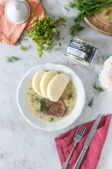 Kôprová omáčka s hovädzím mäsom 400g
