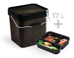 Vedro ZFISH Z-CORE Camo Bucket 17L + Vnútorná Vložka