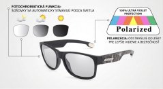 Fotochromatické polarizačné slnečné okuliare model 1084