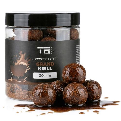 TB Baits Boosterované Boilie 120 g - Príchuť: TB Baits Boosterované Boilie Orient Shrimp 120 g - 16 mm