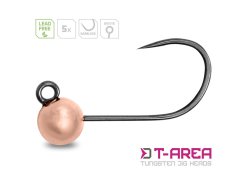 Volfrámový jig Delphin T-AREA BL / 5ks - medený