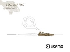 Klip na olovo Delphin sCAMO PinC WOODZ /10ks