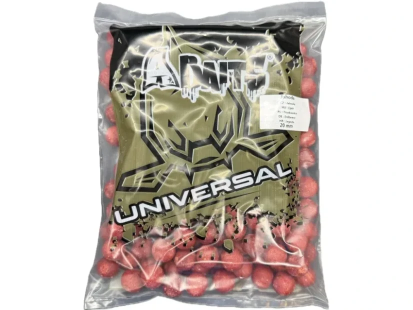 Boilies 1kg Universal A-Baits - Príchuť: Universal Angry Bull 1kg 24mm