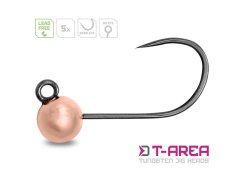 Volfrámový jig Delphin T-AREA BL / 5ks - medený