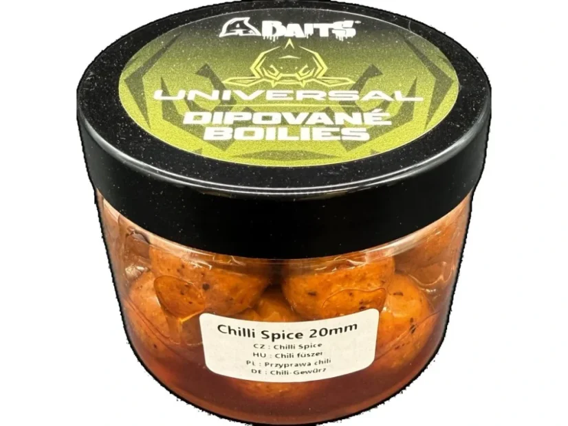 Dipovaný boilies UNIVARSAL A BAITS 24 mm - Príchuť: Angry Bull