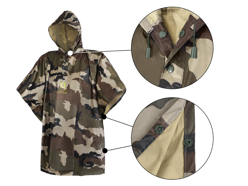 Nepremokavé pončo Delphin PROOF Poncho - Veľkosť: Nepremokavé pončo Delphin PROOF Poncho | L-XXL