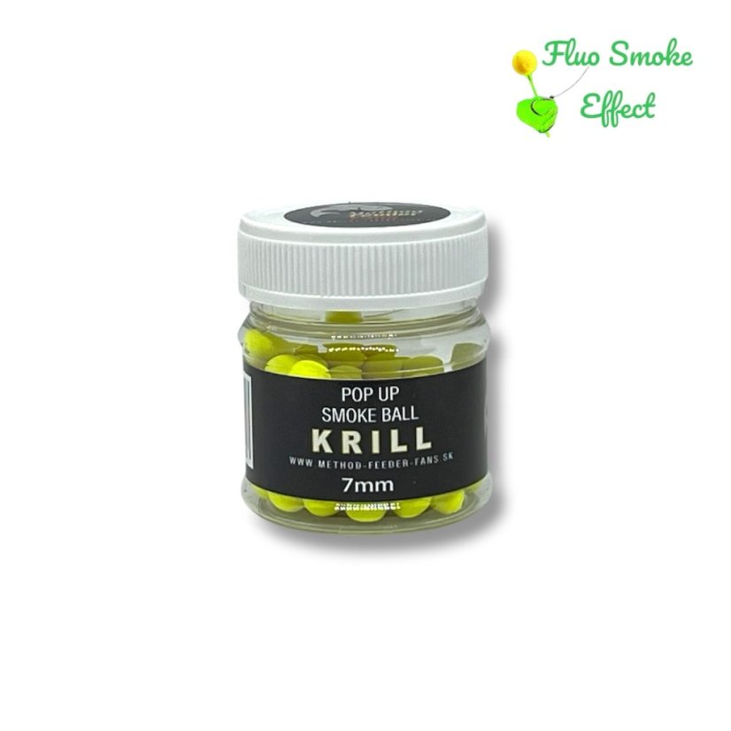 Pop Up SMOKE BALL 7mm - Príchuť: Krill - Krill