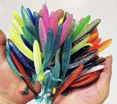 Gumenná nástraha 12cm mix