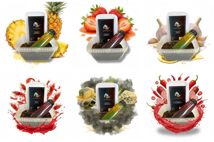 Premium Pellet Mix SET FLUO 500g + 200ml