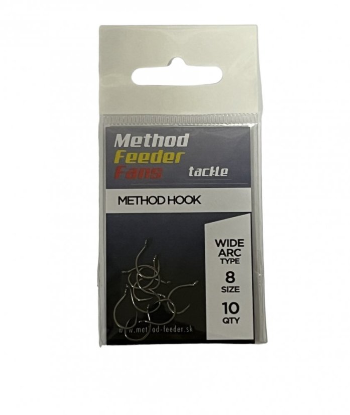 Method Feeder háčik WIDE ARC s mikroprotihrotom - Veľkosť: 10 - 10ks