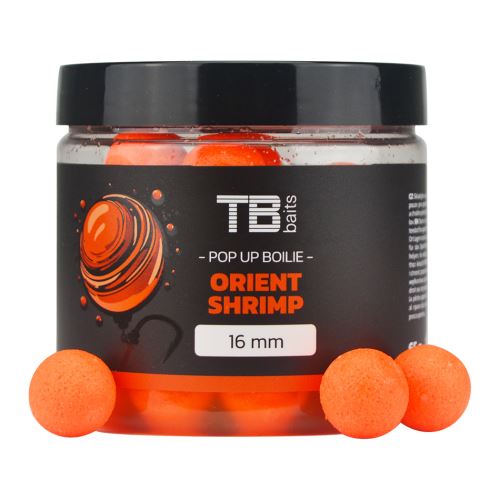 TB Baits Plávajúce Boilie Pop-Up  + NHDC 65 g 16 mm - Príchuť: Pop-Up Citrus - Black pepper + NHDC 65gr 16mm