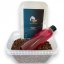 Premium Pellet Mix SET FLUO 500g + 200ml - Príchuť: Spicy meat - Korenie - mäso
