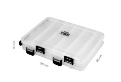 Krabica Delphin TBX Duo 210-12P Clip | 210x165x40mm