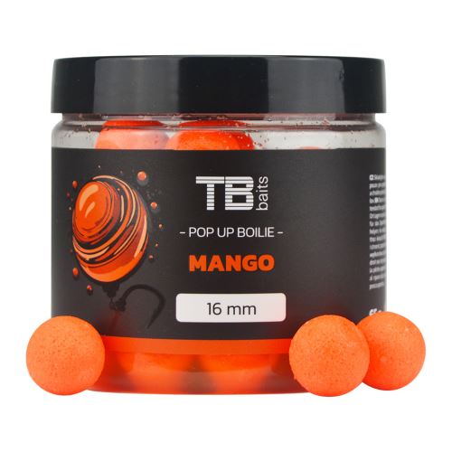 TB Baits Plávajuce boilie Boilie Pop-Up + NHDC 12mm - Príchuť: Pop-Up Banana + NHDC 65gr 12mm