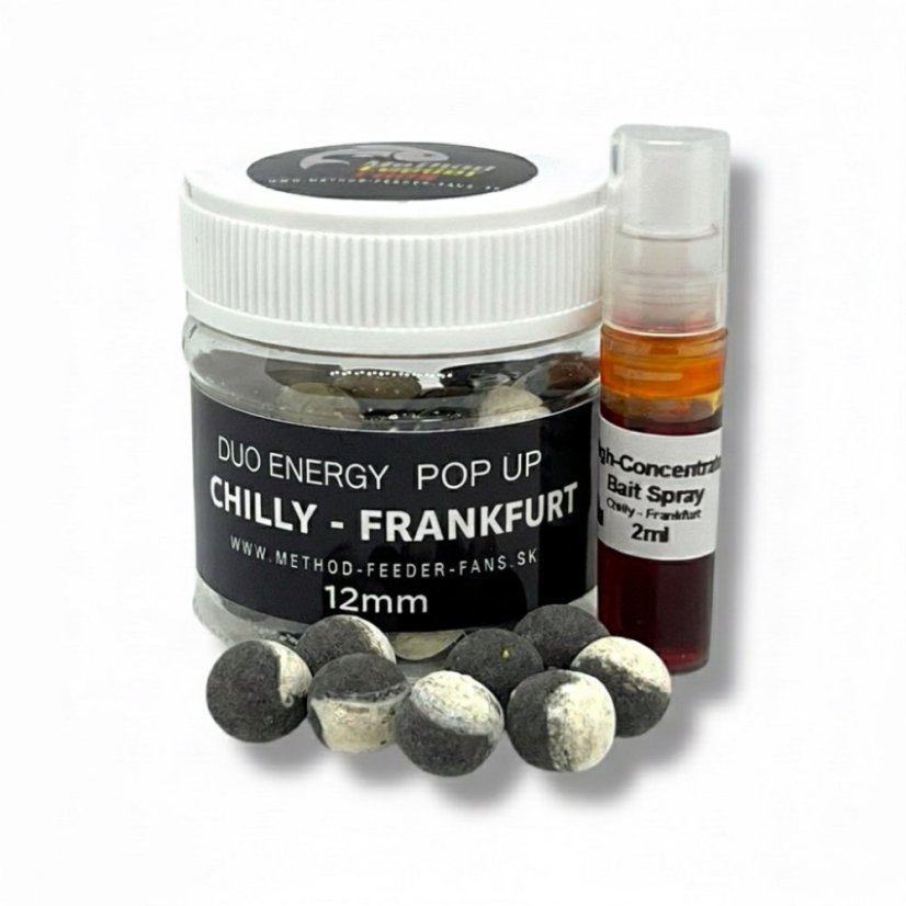 Duo Energy Pop Up 12mm 50ml + SPRAY 2ml - Príchuť: Garlic - Cesnak