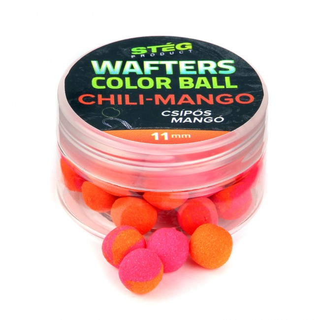 Stég Wafters Color Ball 11mm 15g - Príchuť: Chilly - Mango