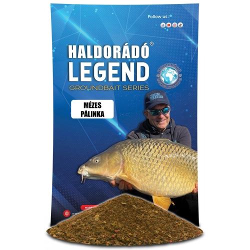 Haldorádó Krmítková Zmes Legend Groundbait 800 g - Príchuť: Haldorádó Krmítková Zmes Legend Groundbait 800 g - Sladký Ananás