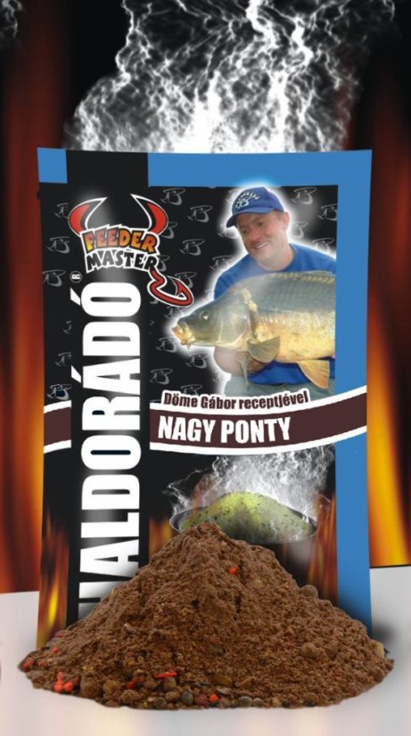 Haldorádó Krmítková Zmes Feeder Master 1 kg - Príchuť: Veľký Kapor