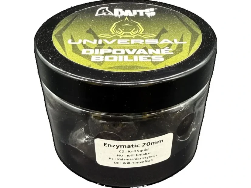 Dipovaný boilies UNIVARSAL A BAITS 20 mm - Príchuť: Enzymatic